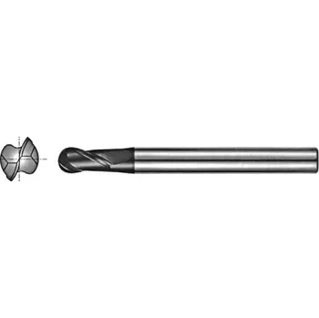 Fréza Fréza tvrdokovová dlouhá 2 břitá kopírovací TiAlN - MASTERCUT 304-002-1-3X25 TIALN /83035/