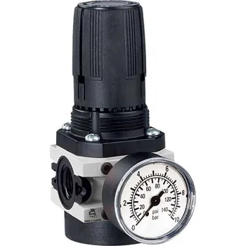 Ventil Regulátor pro úpravu vzduchu, s manometrem, s odlehčením, G1/2"vni, 8 bar, max. 122 l/s Parker P3XRA14BNGN