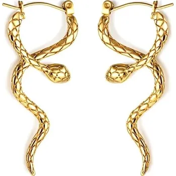 Náušnice Luxusní náušnice ve zlaté barvě - 733G