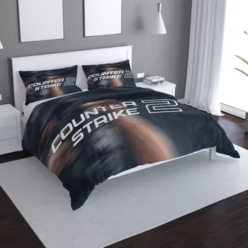 Povlečení Saténové povlečení Counter Strike 2 Voják 2 - Sablio - 140x200 / 90x70