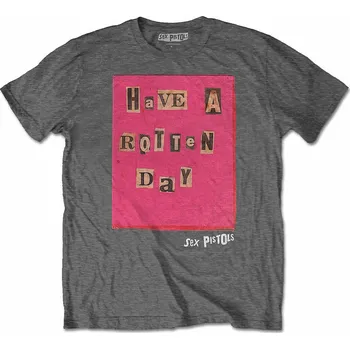 Pánská móda Sex Pistols tričko, Rotten Day, pánské XL