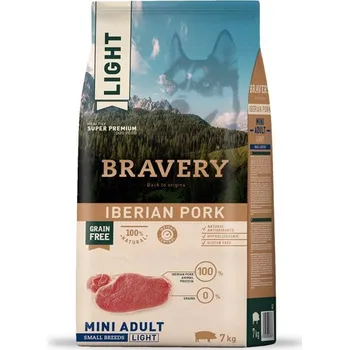Krmivo pro psa Bravery Dog Adult Mini Light Iberian Pork 7 kg