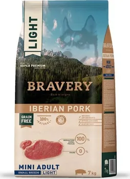 Krmivo pro psa Bravery Dog Adult Mini Light Iberian Pork 7 kg