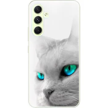 Pouzdro na mobilní telefon Odolné silikonové pouzdro iSaprio - Cats Eyes - Samsung Galaxy A54 5G
