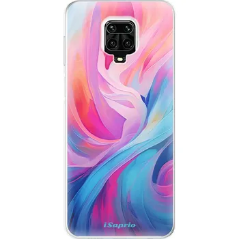 Pouzdro na mobilní telefon Odolné silikonové pouzdro iSaprio - Abstract Wave 02 - Xiaomi Redmi Note 9 Pro / Note 9S