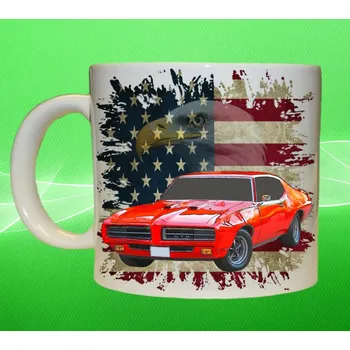 hrnek s Pontiac GTO 150ml (hrneček s osobním autem )