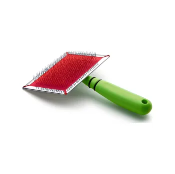 Kartáč pro zvířata JK Animals Jemný velký kartáč 17x10 cm