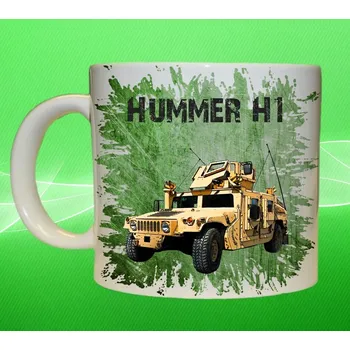 hrnek Hummer H1 I 150ml (army hrnek vojenský hrneček)