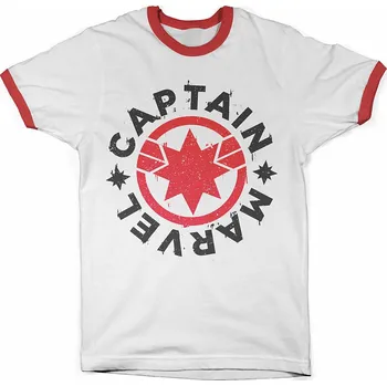 Pánské tričko Marvel Comics tričko, Round Shield Ringer, pánské XXL