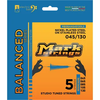 Struna pro kytaru a smyčcový nástroj Markbass MB5BANS45130LS