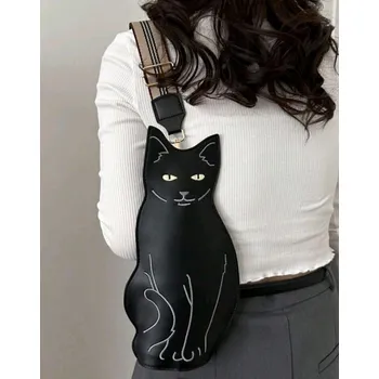 Kabelka Kabelka, černá kočka