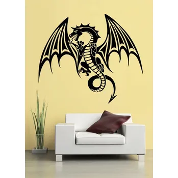 Samolepící dekorace Samolepka na zeď Drak (dekorace na zeď)