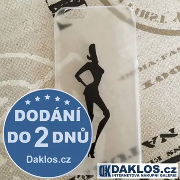 Pouzdro na mobilní telefon Transparentní kryt na Apple iPhone 6 6S Plus - Žena