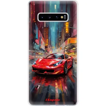 Pouzdro na mobilní telefon Odolné silikonové pouzdro iSaprio - Ferrari - Samsung Galaxy S10+