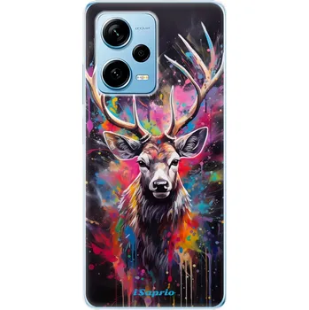 Pouzdro na mobilní telefon Odolné silikonové pouzdro iSaprio - Abstract Deer - Xiaomi Redmi Note 12 Pro 5G / Poco X5 Pro 5G