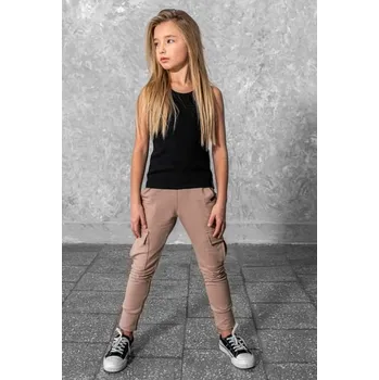 Pánské tílko Dívčí tílko bavlněné černé - 128/134