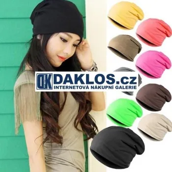 Čepice Unisex Hip-Hop zimní čepice - různé barvy Výrazná zelená