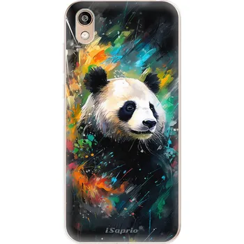 Pouzdro na mobilní telefon Odolné silikonové pouzdro iSaprio - Abstract Panda - Huawei Honor 8S