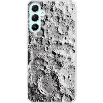 Pouzdro na mobilní telefon Odolné silikonové pouzdro iSaprio - Moon Surface - Samsung Galaxy A34 5G