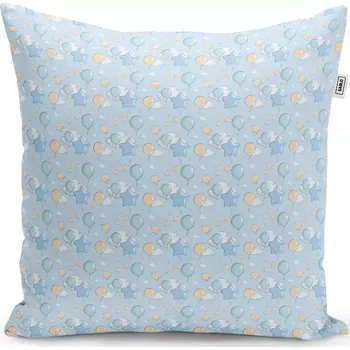 Polštář Dekorační polštář Balónky a hvězdy - Sablio - 40x40 cm