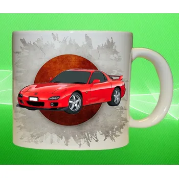 hrnek s Mazda MX-7 150ml (hrneček s osobním autem Mazda)