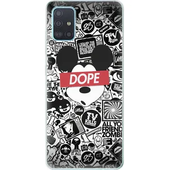 Pouzdro na mobilní telefon Odolné silikonové pouzdro iSaprio - DOPE - Samsung Galaxy A51