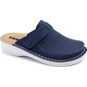 Dámská zdravotní obuv Leon V263 Dámská kožená obuv - Modrá Velikost: 39