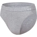 Pánské slipy CORNETTE AUTHENTIC šedá melanž XL 0