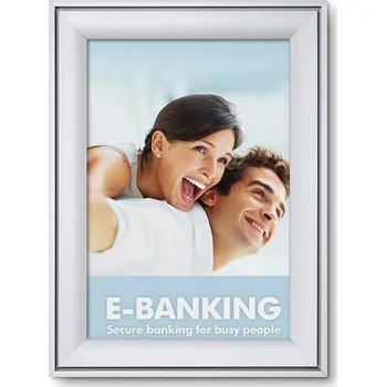 Rám na obraz Klaprám COMPASSO A3, ostrý roh, profil 37mm, Voděvzdorná folie