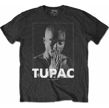 Pánské tričko Tupac tričko, Praying, pánské S