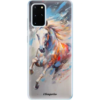 Pouzdro na mobilní telefon Odolné silikonové pouzdro iSaprio - Abstract Horse - Samsung Galaxy S20+