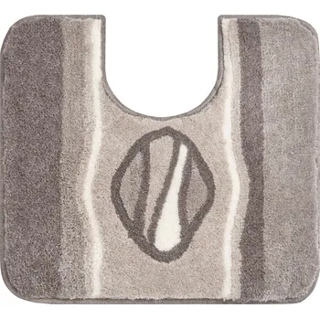 Koupelnová předložka GRUND JEWEL tmavošedá Rozměr: 55x50 cm s výřezem pro WC