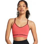 Under Armour Podprsenka Seamless Low Long Bra Pink S růžová