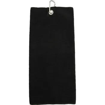 Ručník Towel City Golfový ručník 40x55 TC019 Black 40 x 55 cm