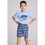 Taro pyžamo chlapecké Owen 3204 - sv. modrá, 116 (Chlapecké pyžamo s krátkým rukávem Taro)