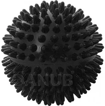 Masážní ježek 7,5 cm - černý