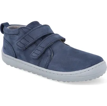 Dětská sportovní obuv Barefoot dětské kotníkové boty Be Lenka - Play Dark Blue modré Velikost: 33