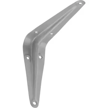 Držák na polici Konzole policová technická WS 125, 100x125mm, šedá