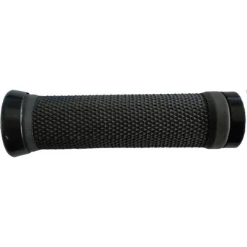 grip Gripy Velo s dvěma Alu objímkama na dotažení na imbus šířka 135mm barva černá