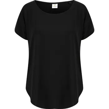 Dámské tričko Tombo Dámské volné tričko TL527 Black XS
