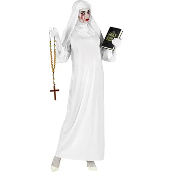 Karnevalový kostým Dámský kostým duch jeptišky - XXXL