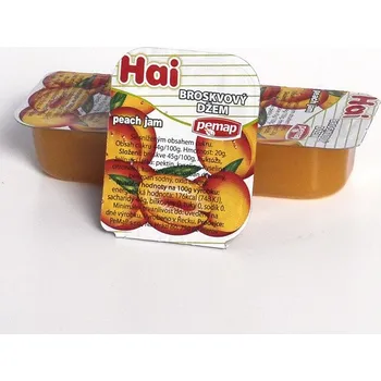 Broskvový džem 120 x 20 g Pemap