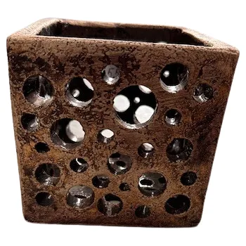 Svícen Keramika - Kostka svícen 2