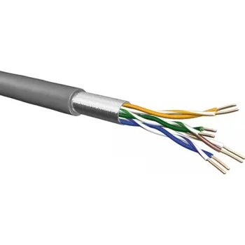Datový kabel DRAKA KABELY Kabel FTP 4x2x0,5 CAT5E pro zemní uložení UC300 S24 4P PE