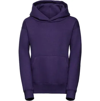 Chlapecká mikina Russell Dětská mikina s kapucí R-575B-0 Purple 128 (L)