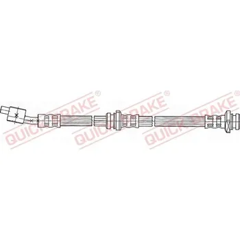 Brzdová hadice Brzdová hadice QUICK BRAKE 59.909
