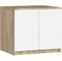 Nástavec na skříň AKORD 2D SP0PSZNADS60SONBIA 55 x 60 cm dub sonoma/bílý