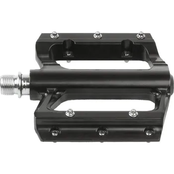 Pedál na kolo Pedály BMX-DH / M-WAVE Flat flat / průmyslová ložiska / černá barva