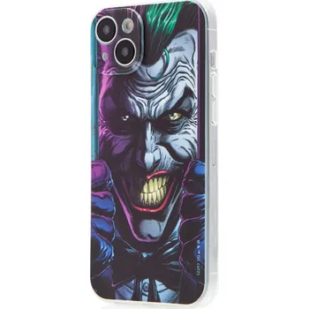 Pouzdro na mobilní telefon Kryt DC COMICS pro Apple iPhone 15 Plus - Joker - gumový