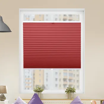 Roleta FOA Plisé roleta, Neprůhledná, Červená, P 10794P , 100 x 50 cm